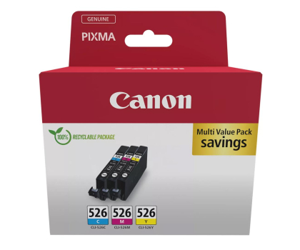Tusz Canon Zestaw 4 tuszów CLI-526 CMYK